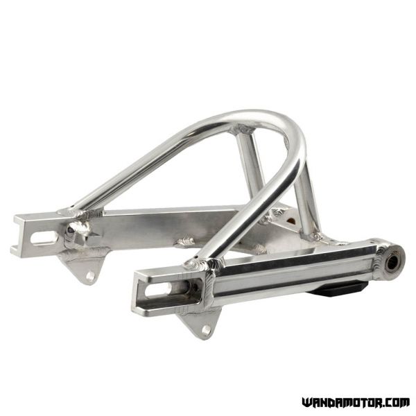 Swingarm braced Monkey +4 Silver